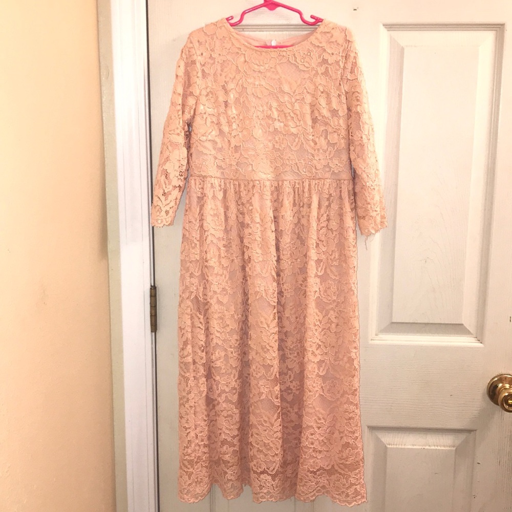 Dainty Jewell’s Blush Girls Dress